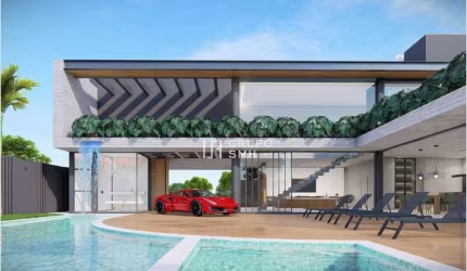 Casa em construção condomínio de luxo
