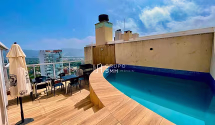 Cobertura com 3 dormitórios à venda, 146 m² por R$ 1.400.000 - Enseada - Guarujá/SP