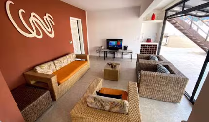 Cobertura com 3 dormitórios à venda, 285 m² por R$ 620.000,00 - Praia da Enseada - Jd. Virgínia I - Guarujá/SP