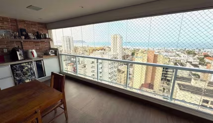 Apartamento com 3 dormitórios à venda, 103 m² por R$ 1.200.000,00 - Praia da Enseada – Aquário - Guarujá/SP