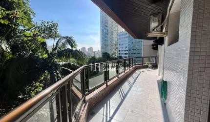 Apartamento com 3 dormitórios à venda, 215 m² por R$ 1.200.000 - Tombo - Guarujá/SP