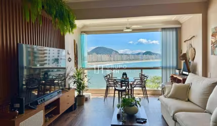 Apartamento com 3 dormitórios à venda, 110 m² por R$ 1.500.000,00 - Astúrias Frente Mar - Guarujá/SP