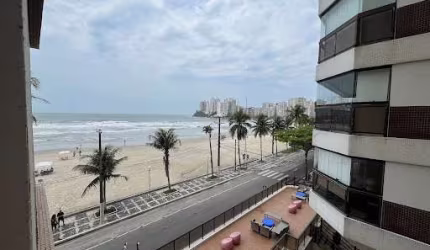 Apartamento com 2 dormitórios para alugar, 70 m² por R$ 5.000,00/ano - Astúrias Frente Mar - Guarujá/SP