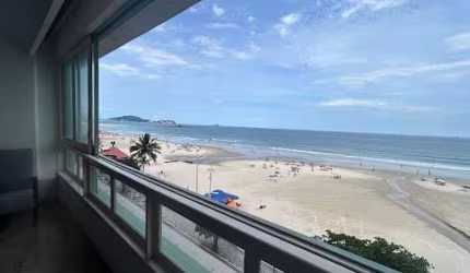 Apartamento com 3 dormitórios para alugar, 190 m² por R$ 10.000,00/mês - Pitangueiras Frente Mar - Guarujá/SP