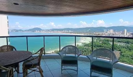 Apartamento com 4 dormitórios à venda, 225 m² por R$ 2.700.000,00 - Enseada - Guarujá/SP