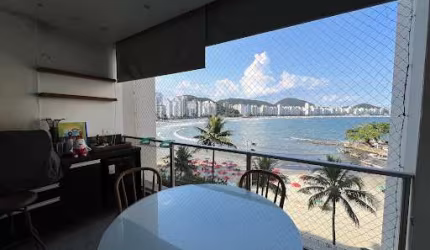 Apartamento com 3 dormitórios, 170 m² - venda por R$ 1.550.000,00 ou aluguel por R$ 7.500,00/mês - Astúrias Frente Mar - Guarujá/SP