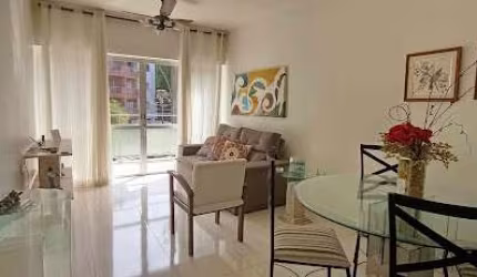 Apartamento com 2 dormitórios para alugar, 90 m² por R$ 3.000,00/ano - Enseada - Guarujá/SP