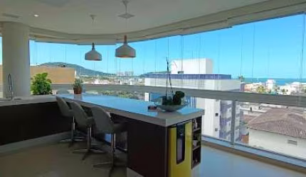 Apartamento com 3 dormitórios à venda, 132 m² por R$ 1.800.000,00 - Praia da Enseada – Brunella - Guarujá/SP