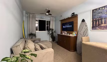 Apartamento com 2 dormitórios, 87 m² - venda por R$ 435.000,00 ou aluguel por R$ 3.700,00/ano - Praia das Pitangueiras - Guarujá/SP