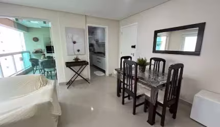 Apartamento com 1 dormitório para alugar, 50 m² por R$ 3.200,00/mês - Pitangueiras - Guarujá/SP