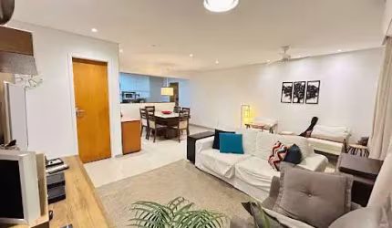 Apartamento com 2 dormitórios para alugar, 96 m² por R$ 5.000,00/mês - Astúrias - Guarujá/SP