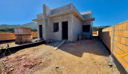 Casa Geminada no bairro Saudade  -  Biguaçu