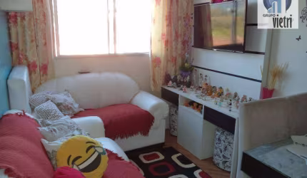 Apartamento no City Jaraguá com 2 dormitórios, sala, cozinha, 1 vaga rico em armários aceita financiamento utilize do FGTS