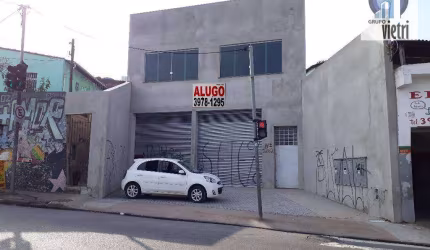 Alugo excelente galpão comercial novo, Brasilândia, 500m2, 2 pavimentos