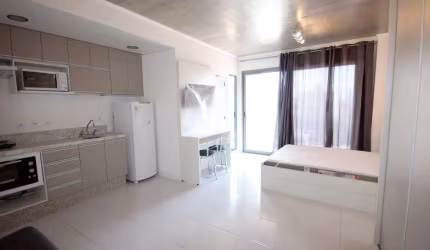 Zona Sul -  1 vaga - Área Útil: 35,15m2 - IPTU Isento - O melhor da Vila Olímpia pra você que precisa de um lugar aconchegante e prático.  Corra, agen