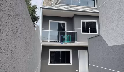 Sobrado com 3 dormitórios à venda, 138 m² por R$ 685.000,00 - Fazendinha - Curitiba/PR