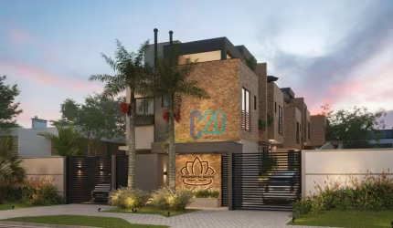 Sobrado com 3 dormitórios à venda, 121 m² por R$ 810.000,00 - Boa Vista - Curitiba/PR