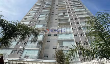 Apartamento moderno com ambientes integrados e 1 dormitório com sala ampliada no Jd. Marajoara