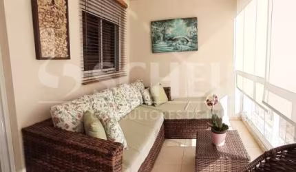 Apartamento a venda com 1 suite e 2 vagas no Morumbi.
