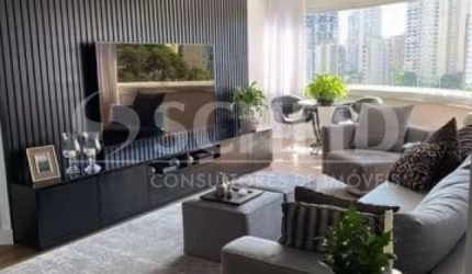 Apartamento no Brooklin Paulista, 2 quartos suíte