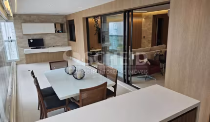 Lindo Apartamento Condomínio Quartier - Brooklin 140m2,  3 suítes, 4 banheiros, 2 vagas + depósito
