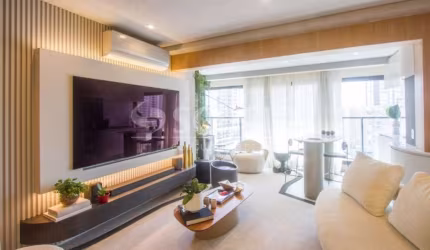 Lindo Apartamento - Haus Mitre Brooklin - 84m - Sala Ampliada
