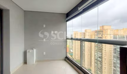 Studio de 32m² com vaga de garagem para alugar no Brooklin - SP