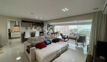 APARTAMENTO COM 160 M² COM 3 SUÍTES - VARANDA GOURMET - 2 VAGAS.