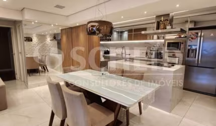 Apartamento a venda de 149,00m² útil, com 3 quartos e 3 vagas, na Vila Mascote.