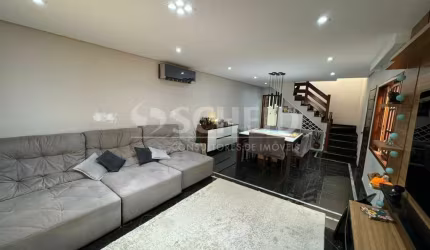 SOBRADO COM 183M2 A.U.- CORREDOR LATERAL - 4 DORMS - 4 SUÍTES - 4 VAGAS - ÁREA GOURMET