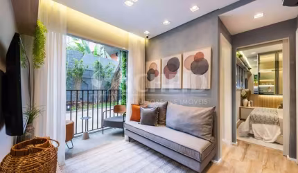 Apartamento com 42m2 com sacada
