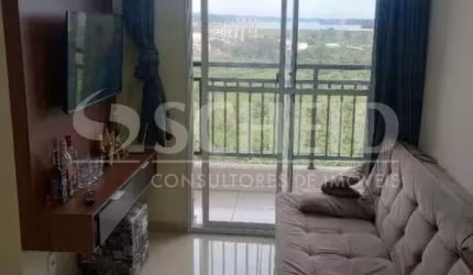 Apartamento à venda no Jardim Marajoara com 42m², 2 quartos, sala 2 ambientes, 1 vaga.