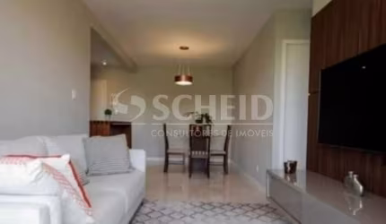 Apartamento Alto da Boa Vista 64m², Mobiliado,2 quartos, 1 suíte, sala, terraço, cozinha planejada.