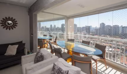 Cobertura com 130 m2, 3 dormitórios, Chácara Santo Antônio