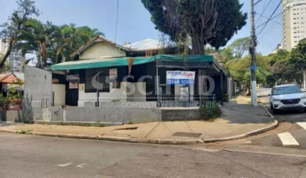 Casa  comercial  no Campo Belo - Área total 338 m² - localizado em esquina