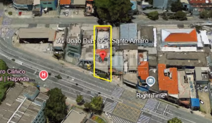 Imóvel para Venda, 400m², Santo Amaro, com acesso a Av. João Dias e  Rua Doutor Antônio Bento