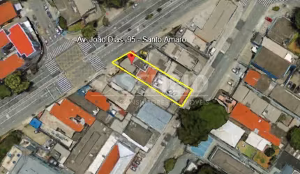 Imóvel para Venda, 400m², Santo Amaro, com acesso a Av. João Dias e  Rua Doutor Antônio Bento
