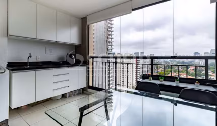 Apartamento à Venda com 01 dormitório e 1 vaga no Brooklin.