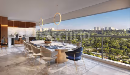 Apartamento com 3 suítes e 2 vagas no Legacy Campo Belo