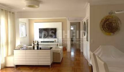 Apartamento para locação, todo mobiliado, 3 dormitorios sendo 1 suite, 4 banheiros, 2 vagas
