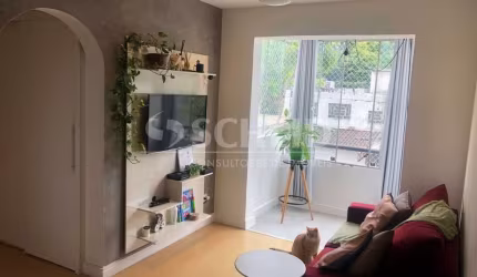 Apartamento à venda com 2 quartos 54m²  - 1 vaga no Brooklin