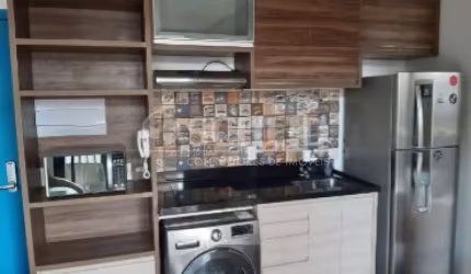 Studio mobiliado a  venda no alto da Boa Vista - 33m² - 1 Vaga