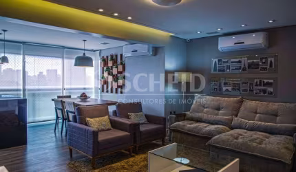 Apartamento a venda de 129,00m² útil, com 3 quartos e 3 vagas, na Vila Mascote