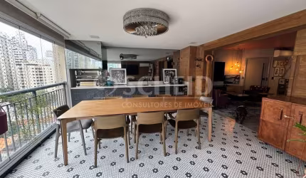 Apartamento a venda de 153,00m² útil, com 3 suítes e 3 vagas, na Vila Mascote.