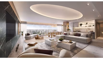 QUATRO QUARTOS COM SUITE TRES VAGAS DE GARAGEM PETRA NO BROOKLIN