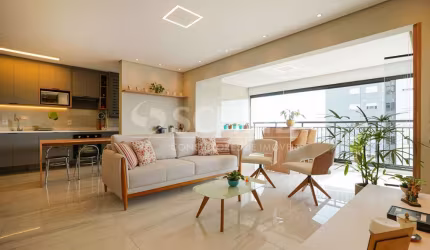 Apartamento a venda de 81,00m² útil, com 2 quartos e 2 vagas, na Vila Santa Catarina.