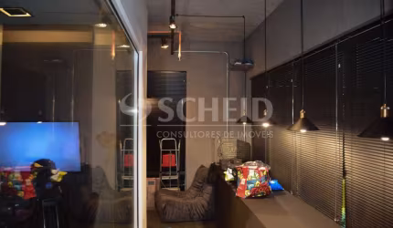 Sala Comercial com 68m² de vão livre no Brooklin, 2 Banheiros, 1 vaga, ótima localização.