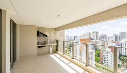 Apartamento á Venda no Brooklin com 232m², 4 quartos sendo 3 suítes, 3 vagas.