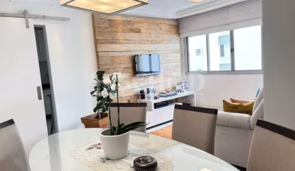 Apartamento a venda no Brooklin de 74m², com 2 quartos e 1 vaga.