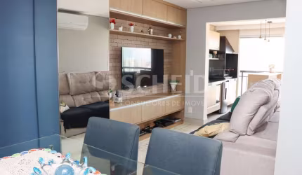 Apartamento para locação de 87,00m² útil com 3 quartos, na Vila Alexandria.